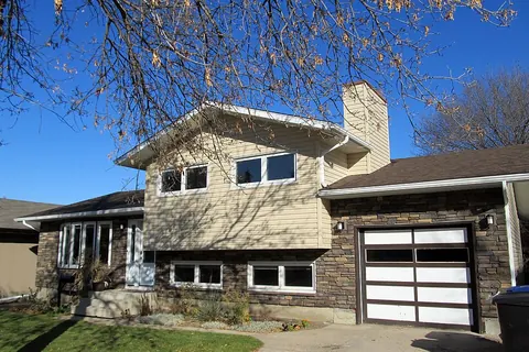 House exterior with new siding
